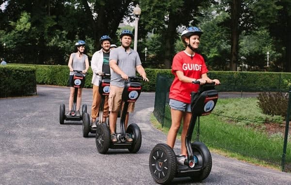 Электрический самокат Segway полиция