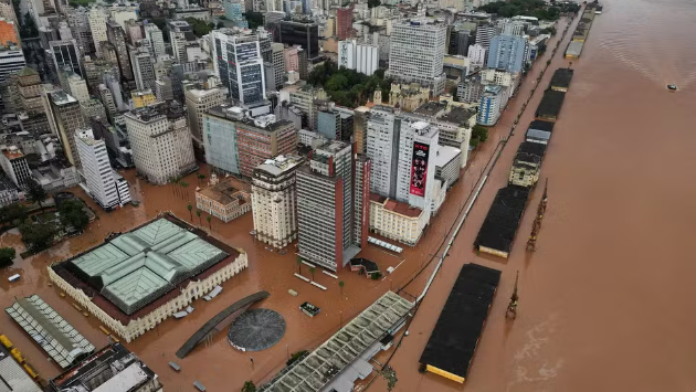 На юге Бразилии произошло наводнение.PNG