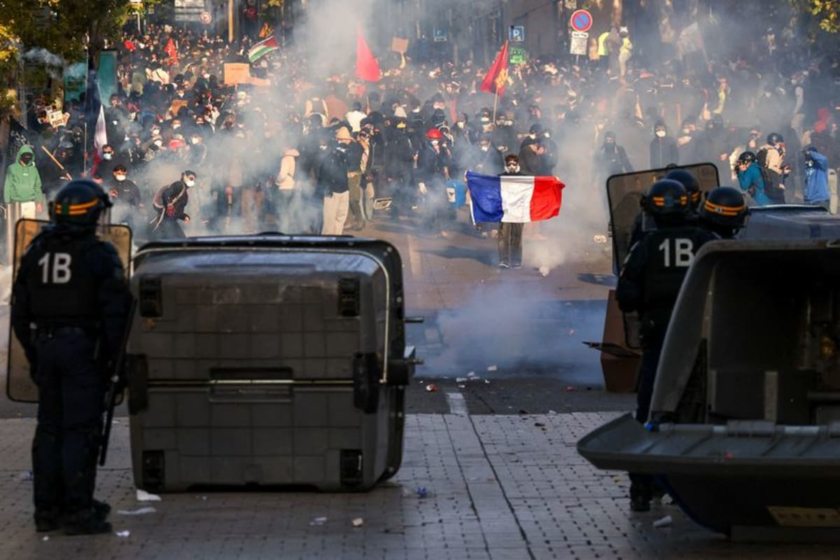Франция, протесты