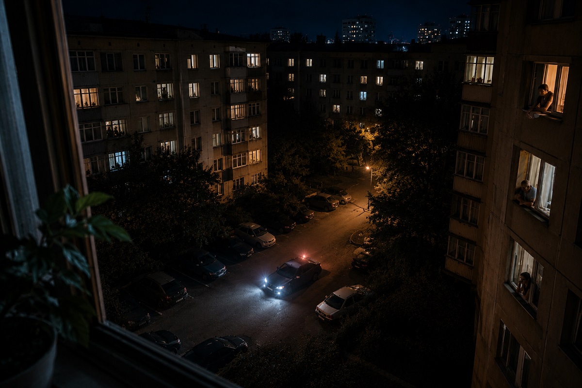 сигнализация ночью
