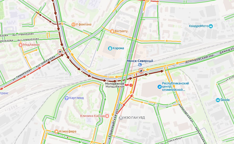 ДТП в Минске