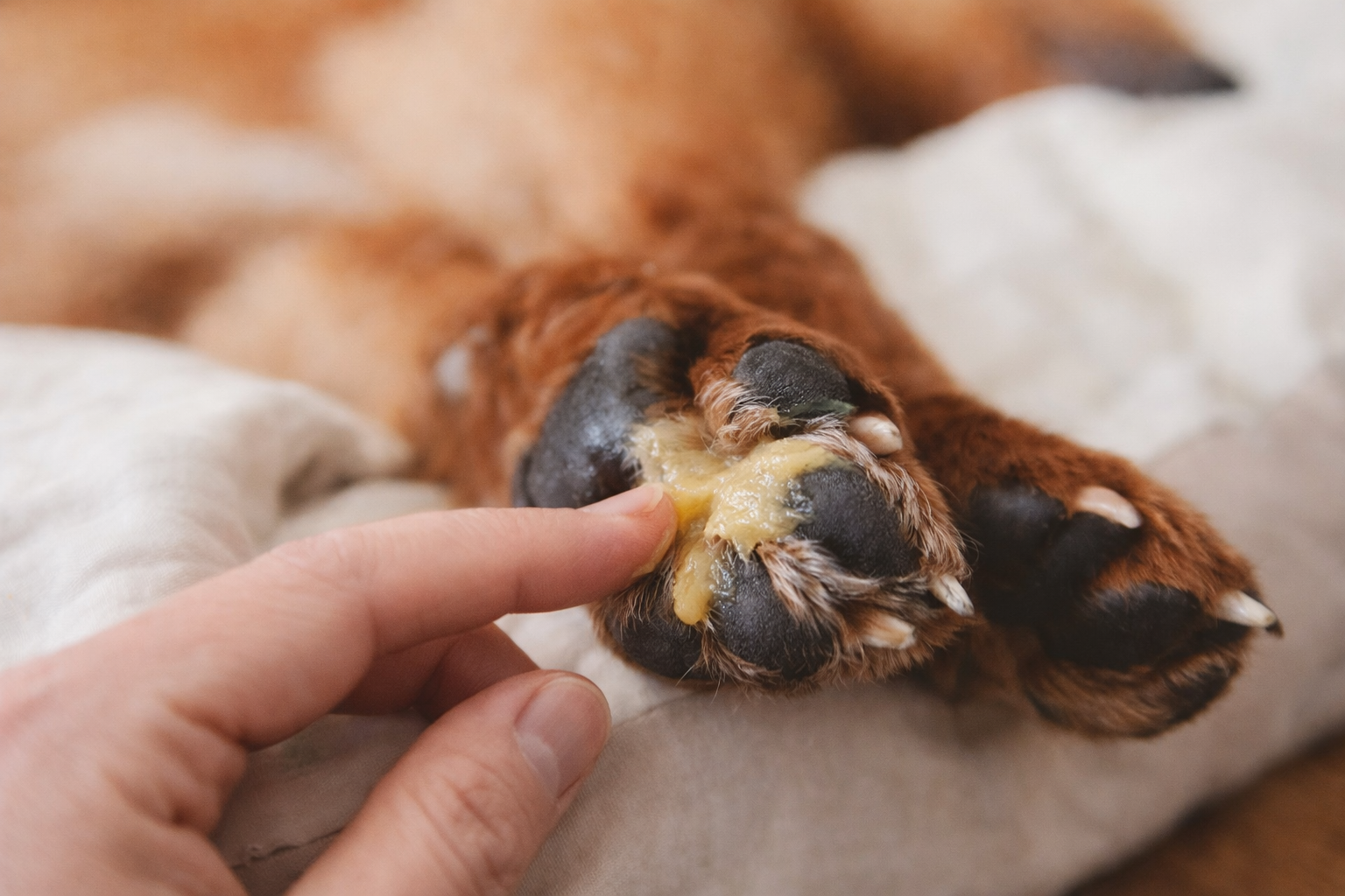 Собаки зимой