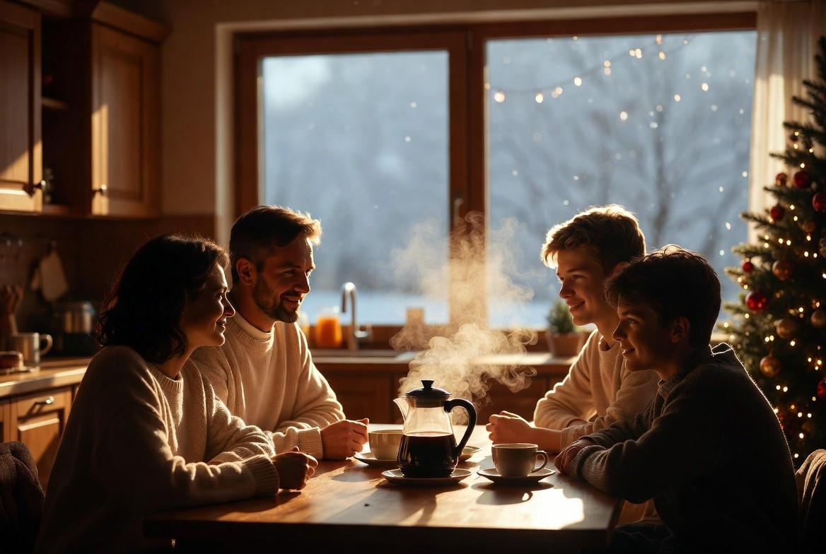 Новый год с семьей