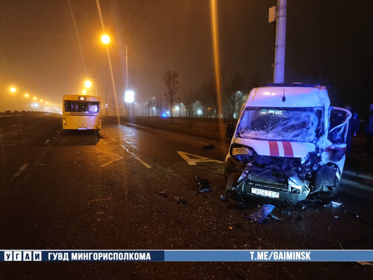 ЧП в Минске со скорой