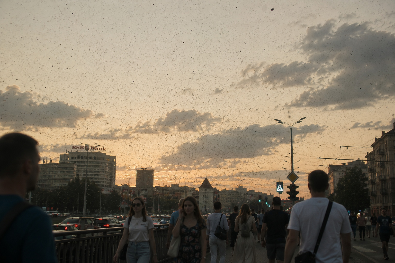 комары летом
