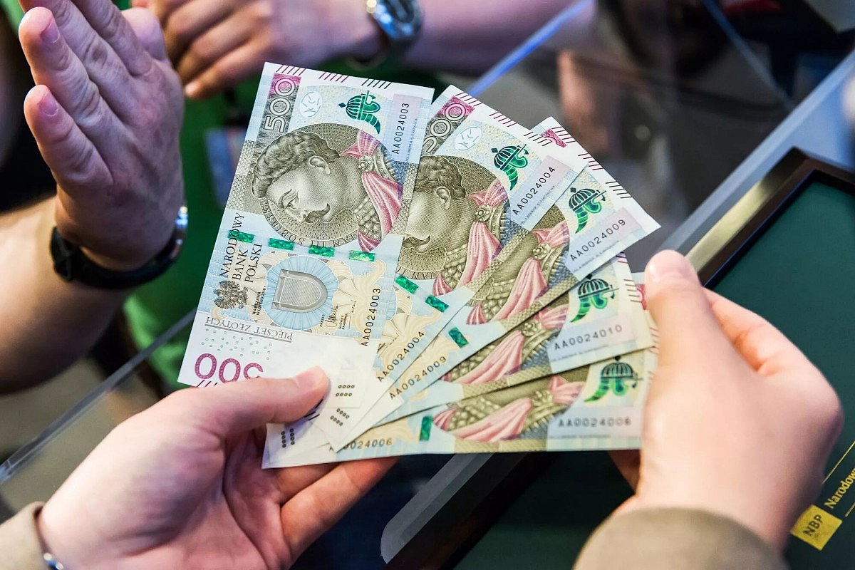 польские злотые польские злотые