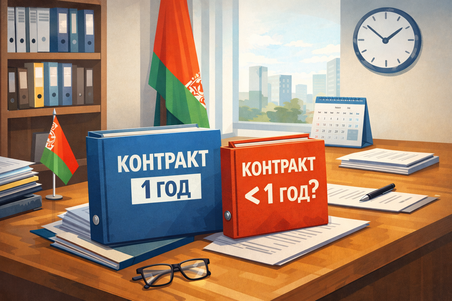Контракт на год