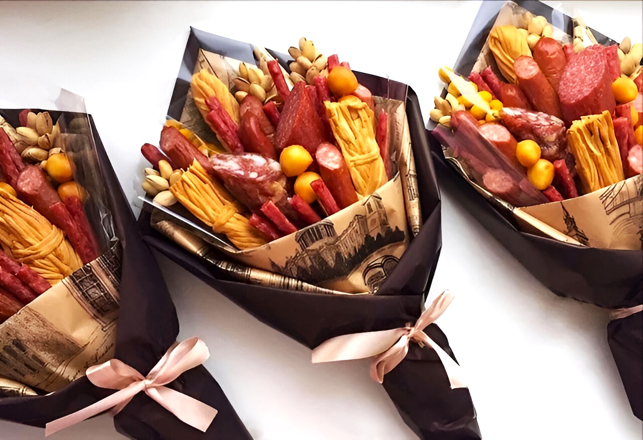 Съедобные букеты