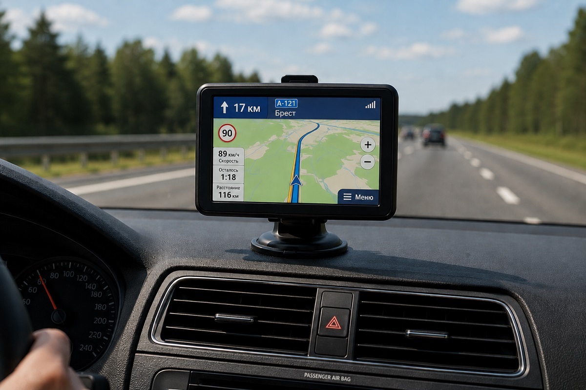 GPS в автомобиле GPS в автомобиле
