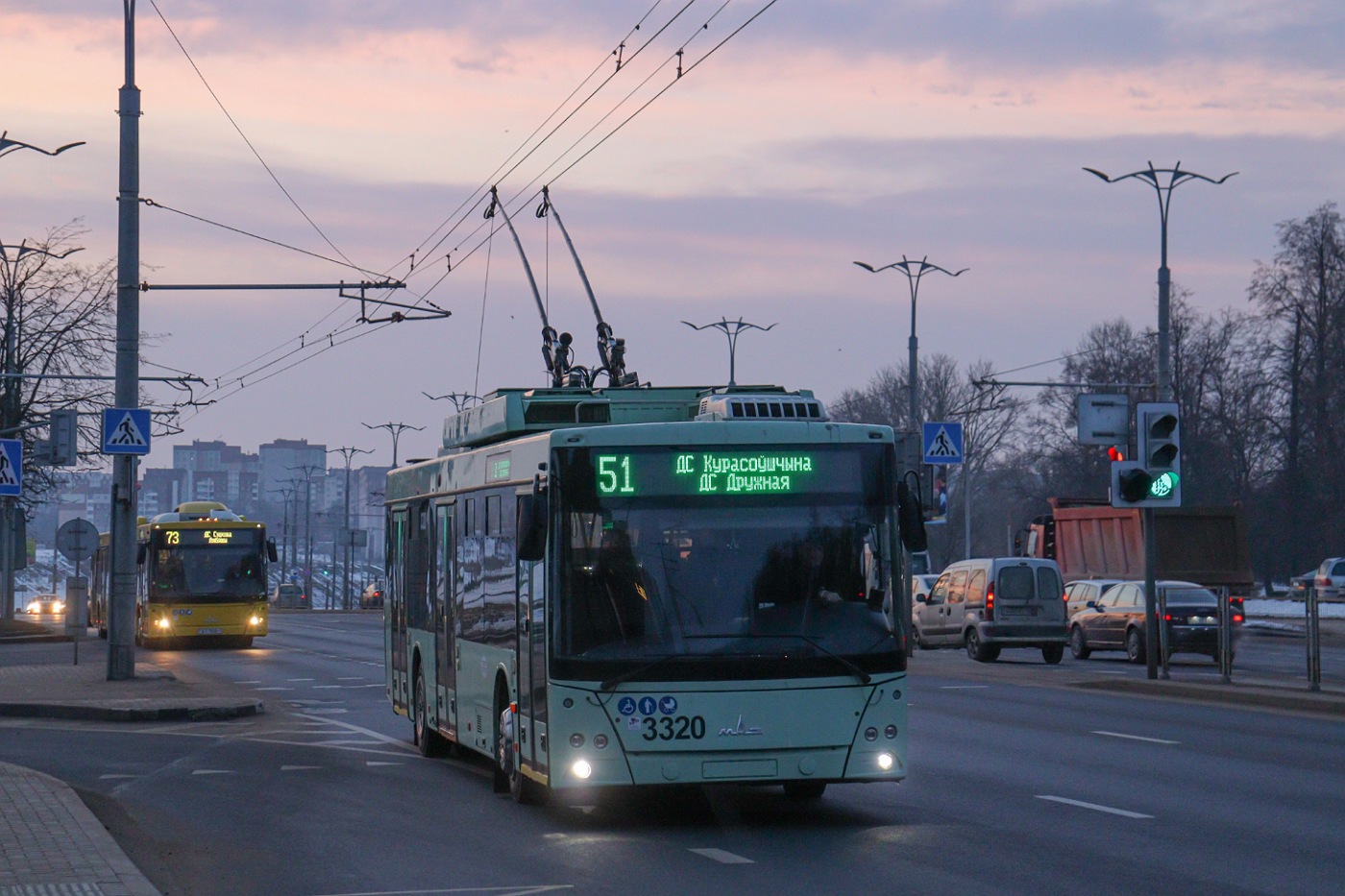 троллейбус в Минске