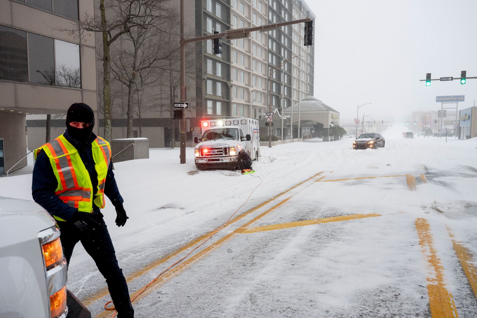 Шторм в США