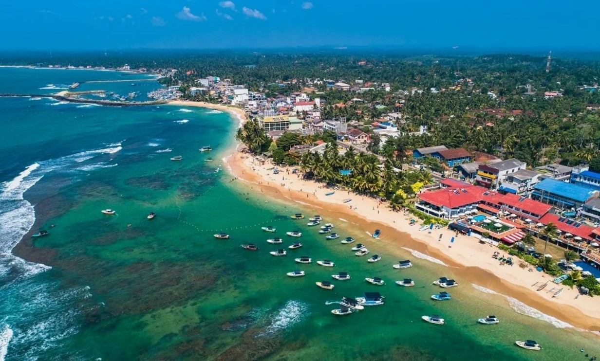 Шри -Ланка океан