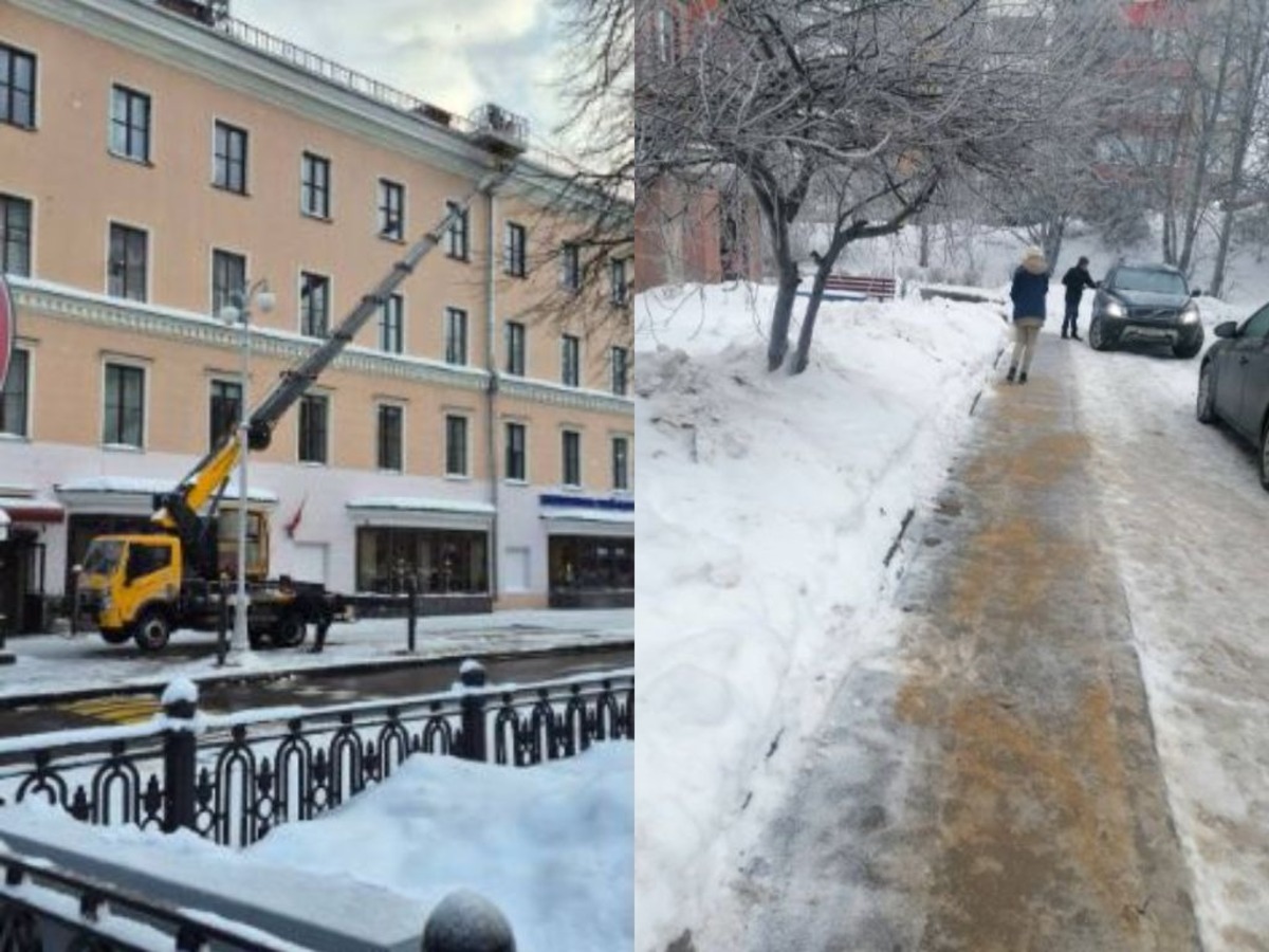 коммунальщики устраняют последствия непогоды