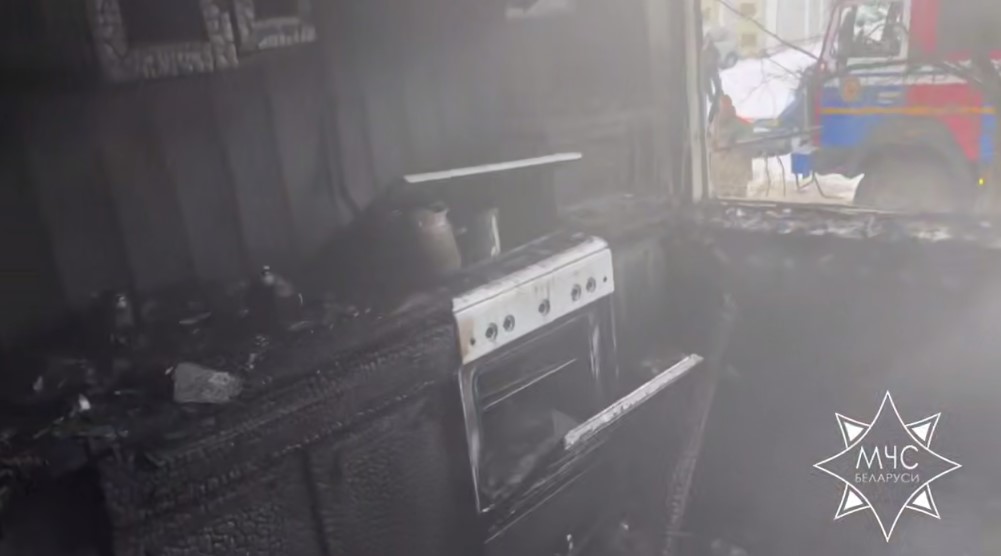 пожар в гродно