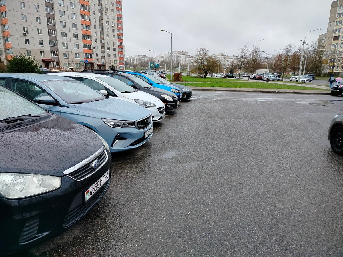 машины весной