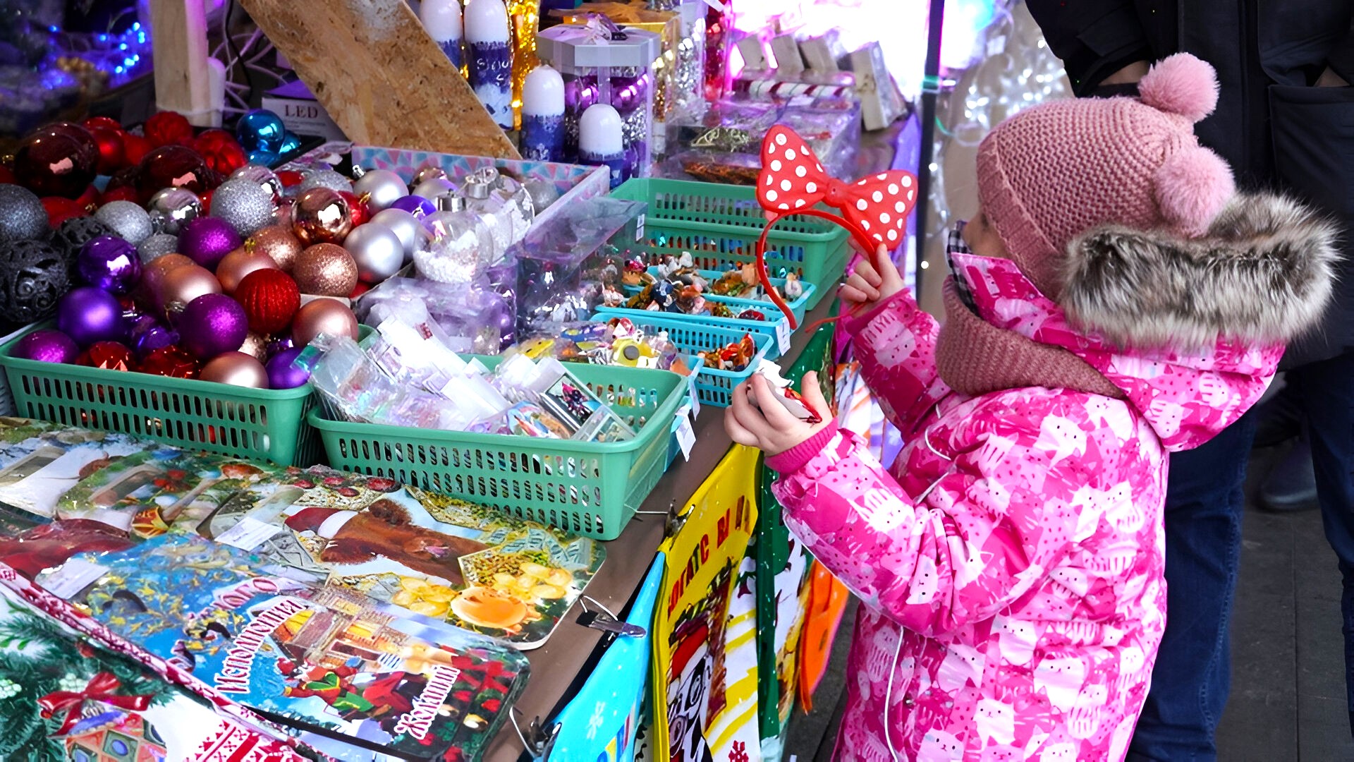 Ребенок на ярмарке