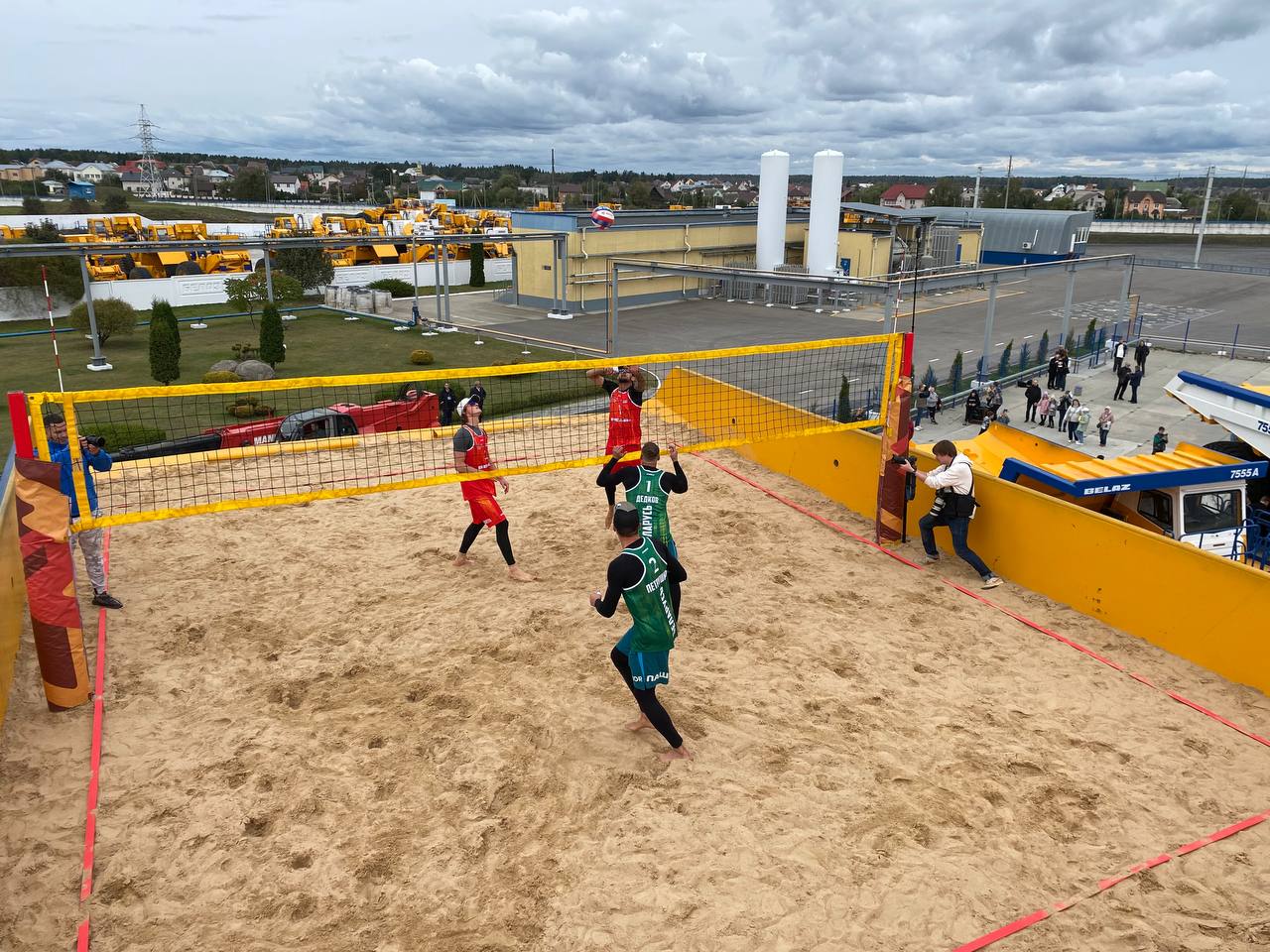 матч., фото из телеграм-канала "БЕЛАЗ официальный"