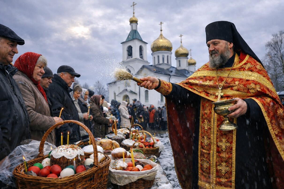 пасмурная Пасха