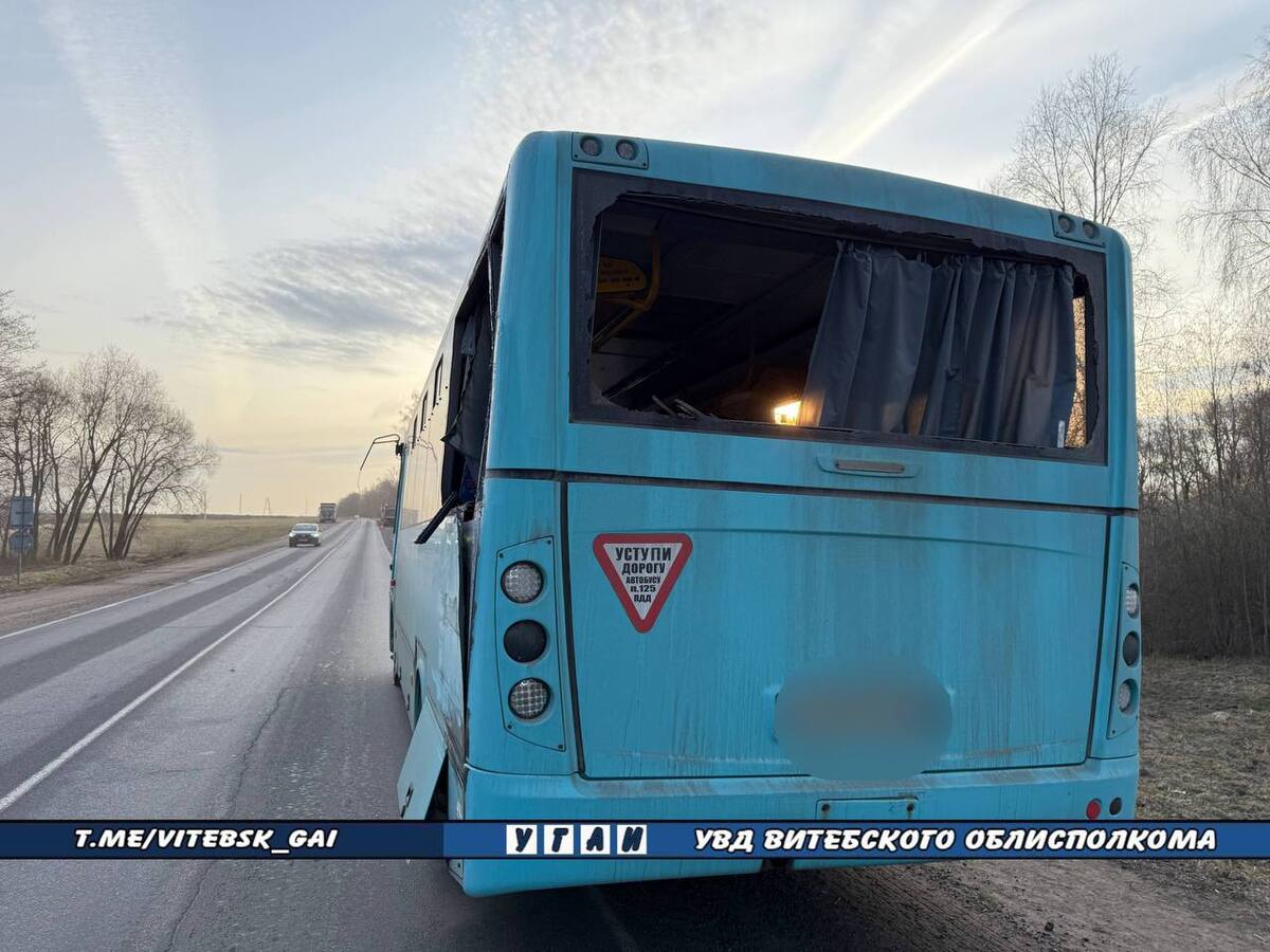 ДТП с автобусом под Витебском