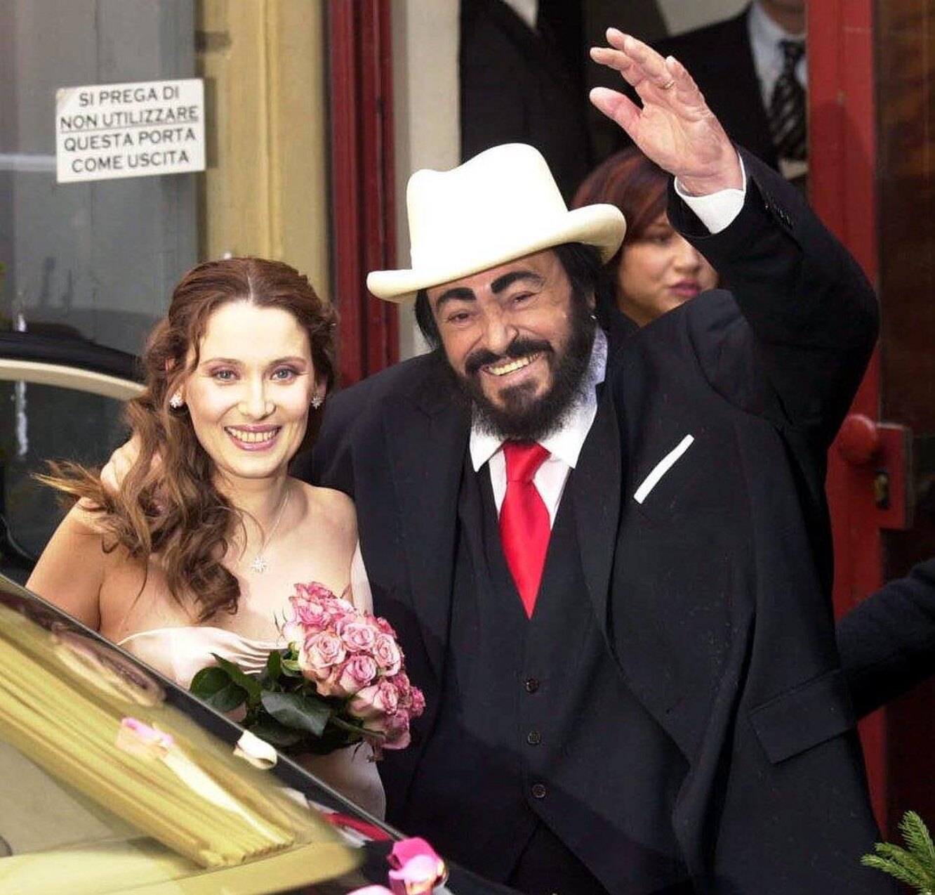 Лучано и его вторая жена Лучано и его вторая жена