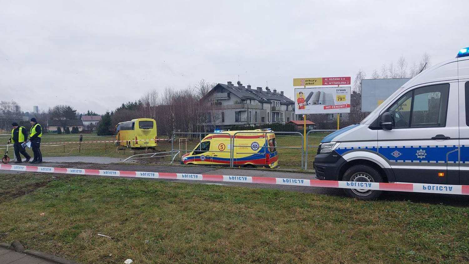 авария с автобусом в Польше