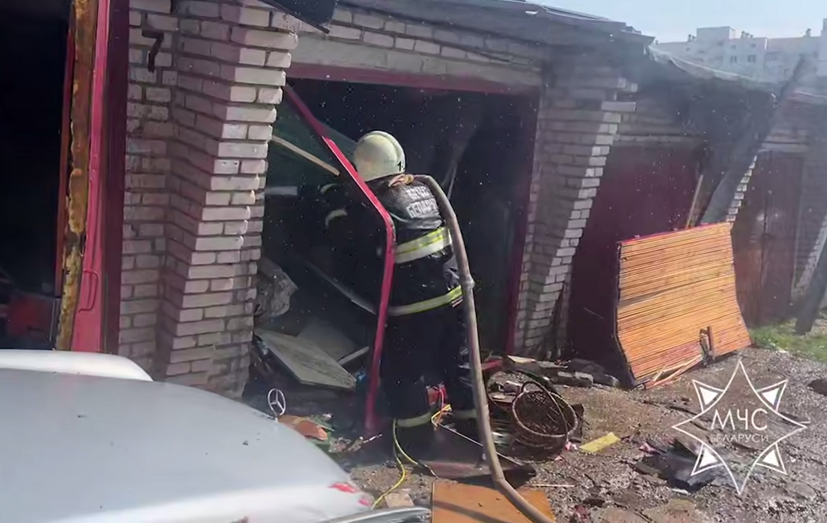 взрыв газа