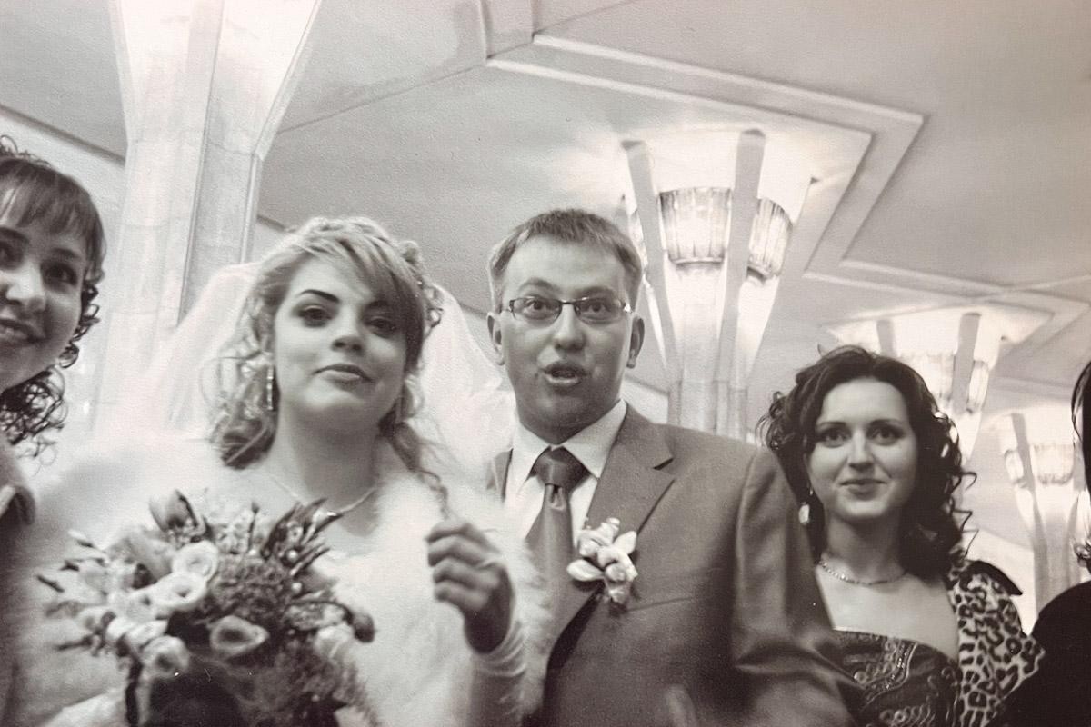 7-Андрей и Настя сыграли свадьбу весной 2007 года.jpg