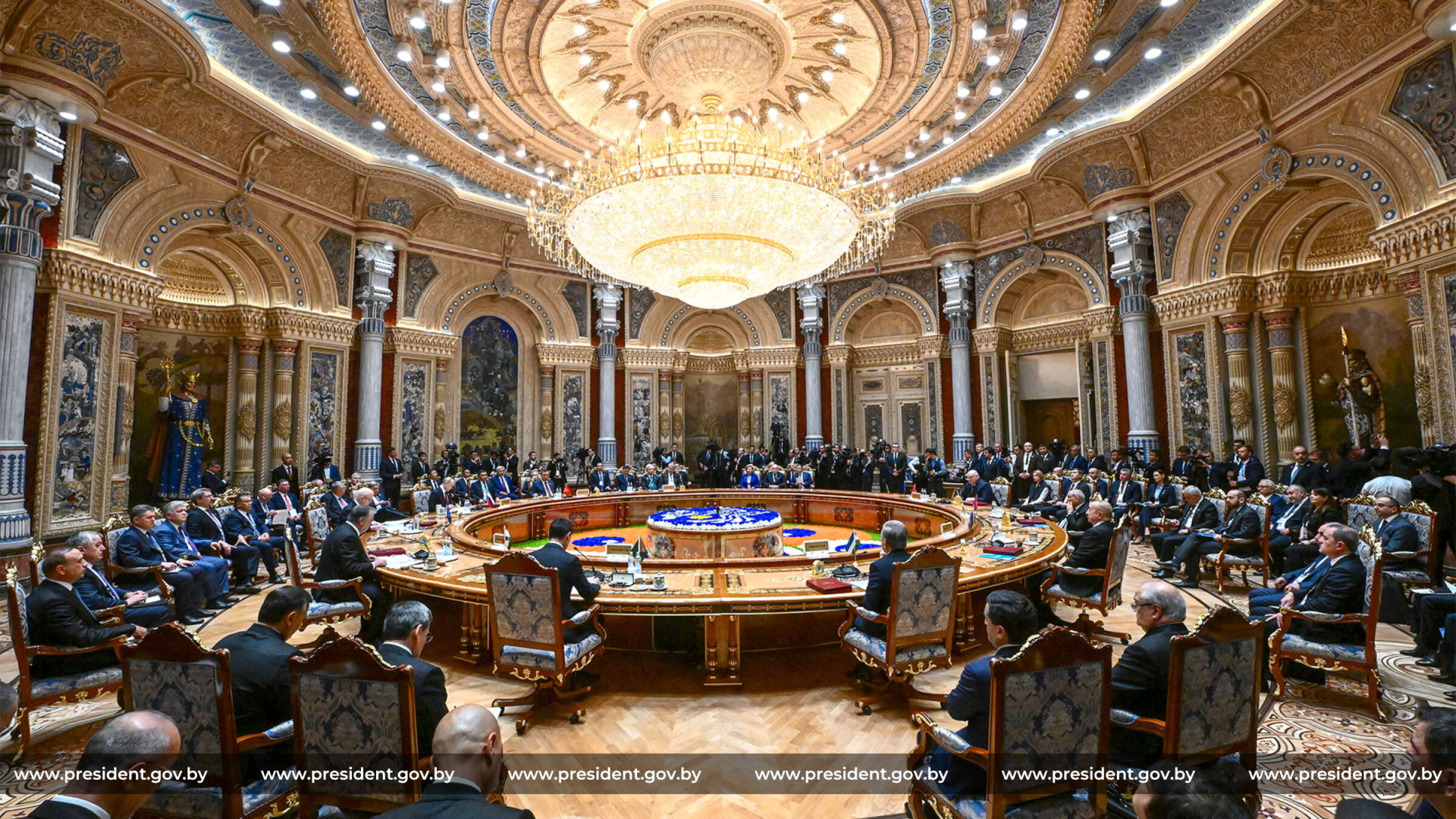 заседание Совета глав государств СНГ в Душанбе