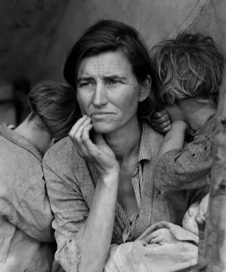 «Migrant Mother» — Великая депрессия