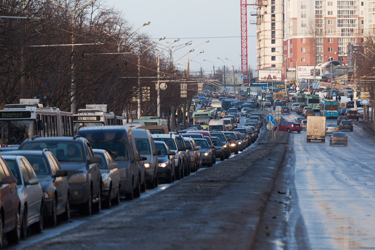 пробка-в-Минске