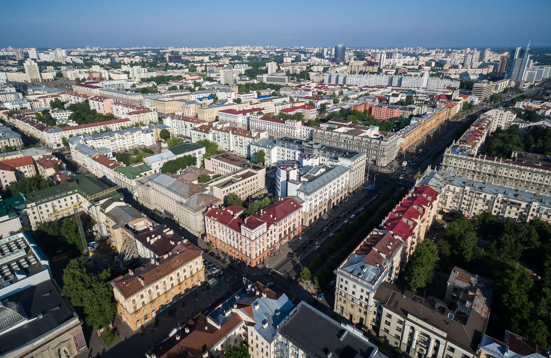 Минск с высоты