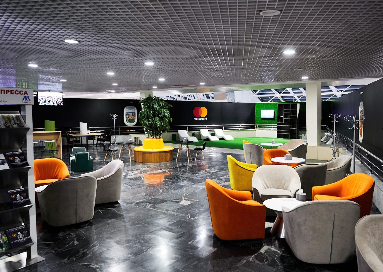 Бизнес-зона в аэропорту