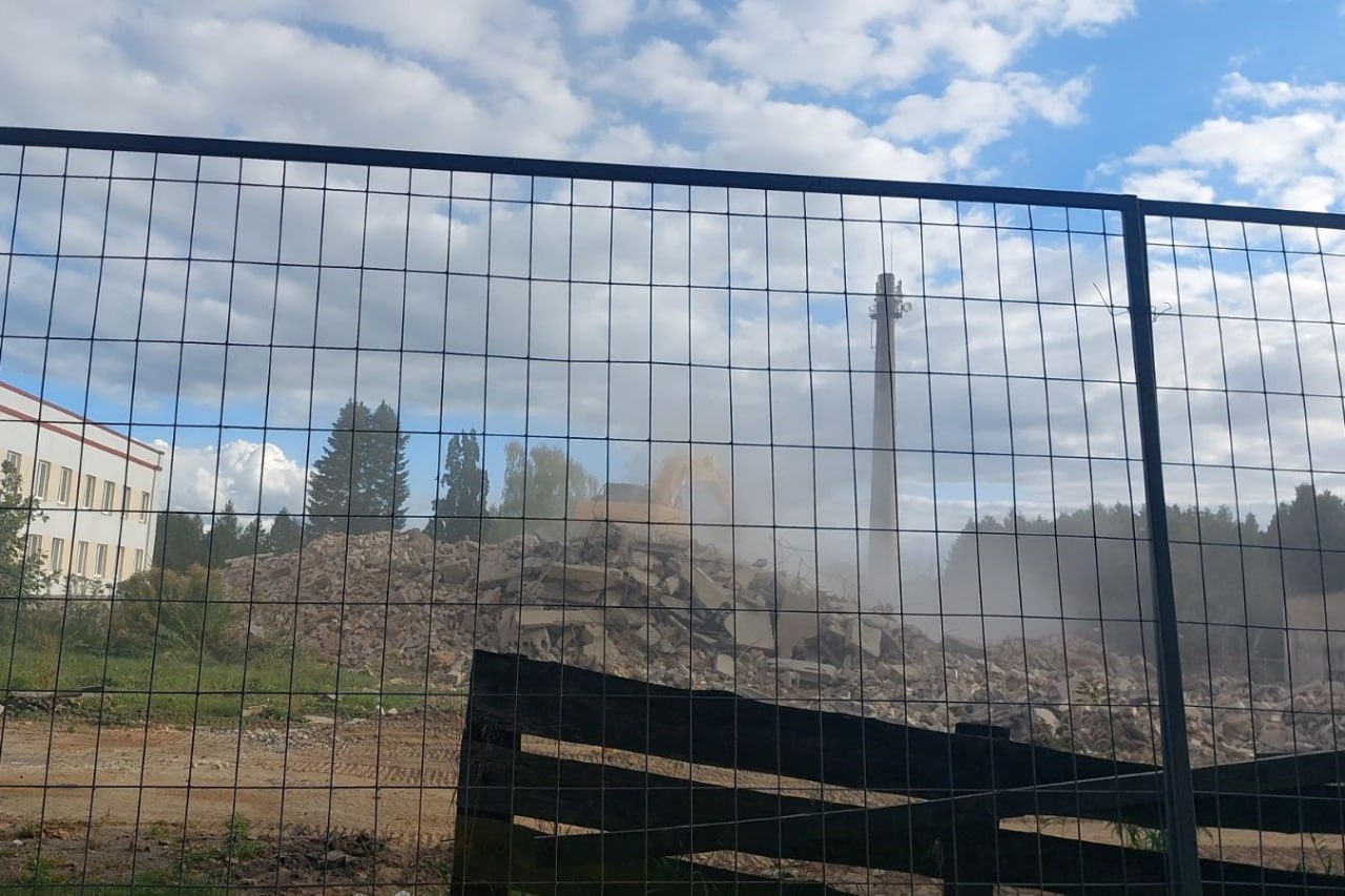 недостроенный корпус больницы