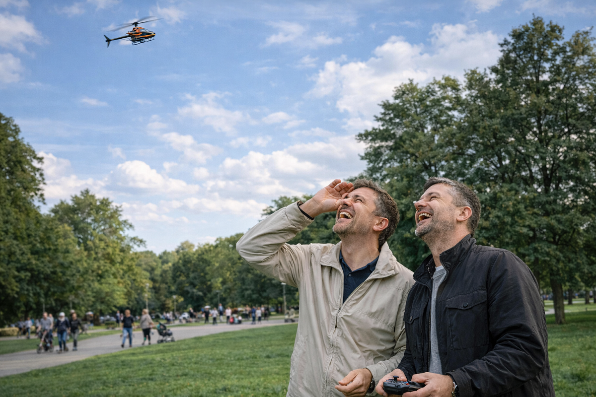 подарок-вертолет