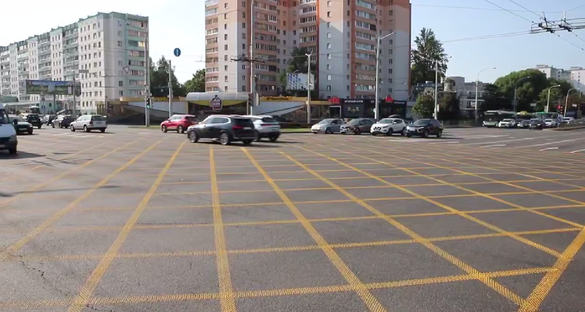 вафельная разметка