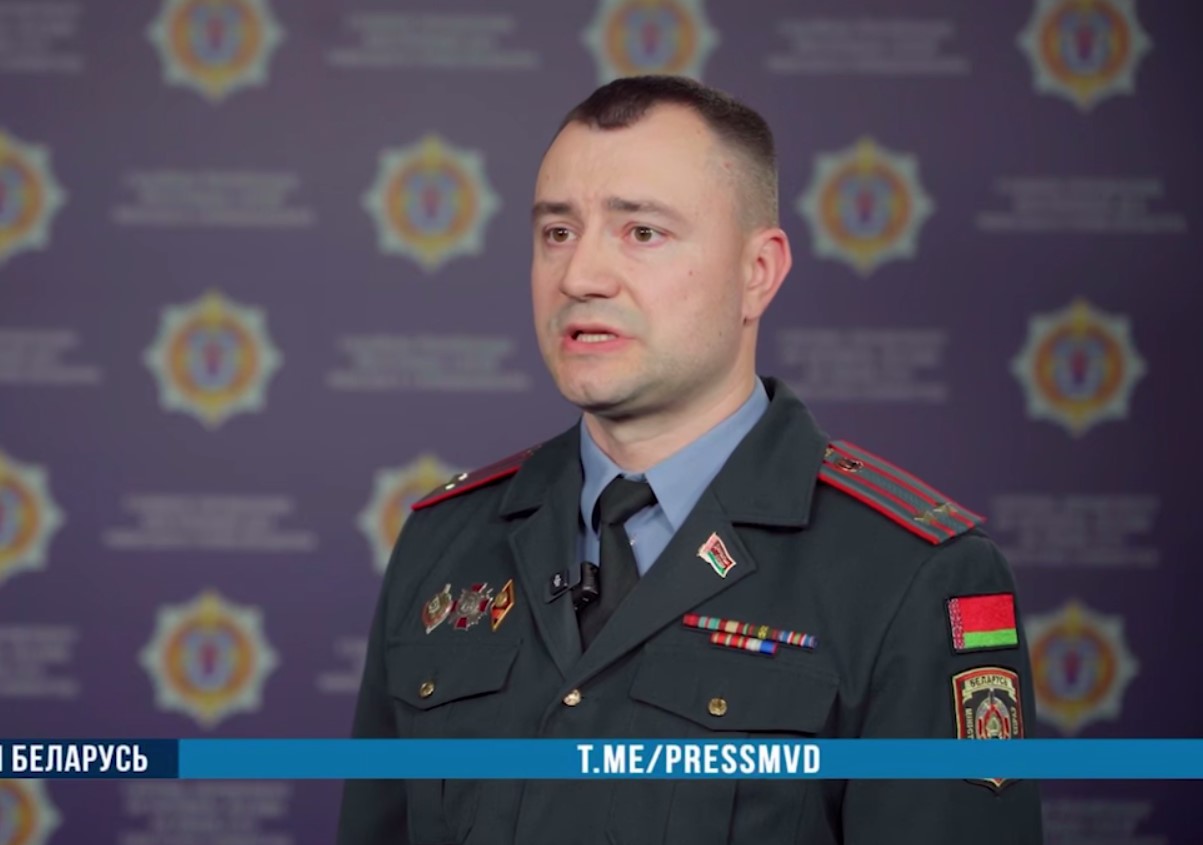 Начальник отдела УУР ГУВД Минска Сергей Кухарчик