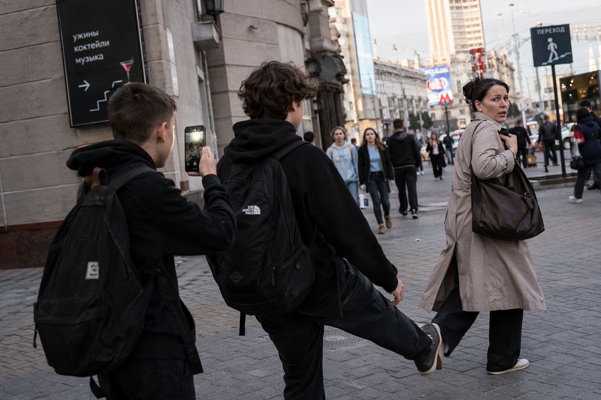 подростки провоцируют женщину.png