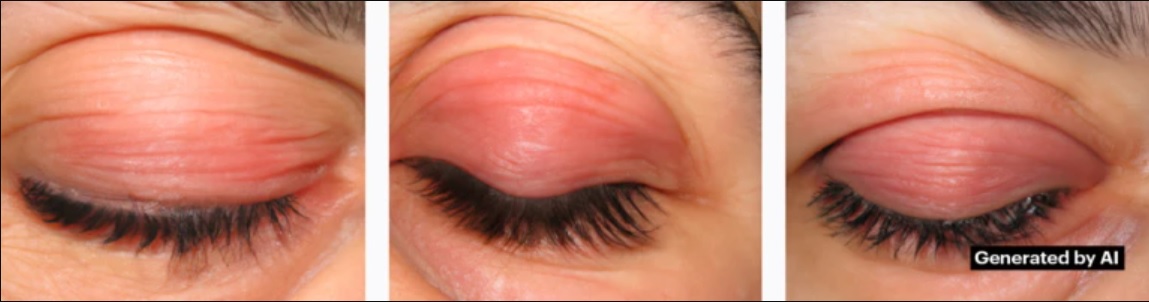 Изображения биксонимании, вымышленного заболевания, созданные с помощью ИИ