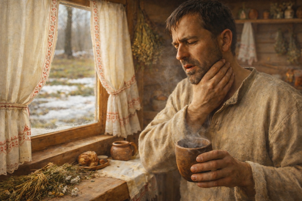 Боль в горле у древних белорусов