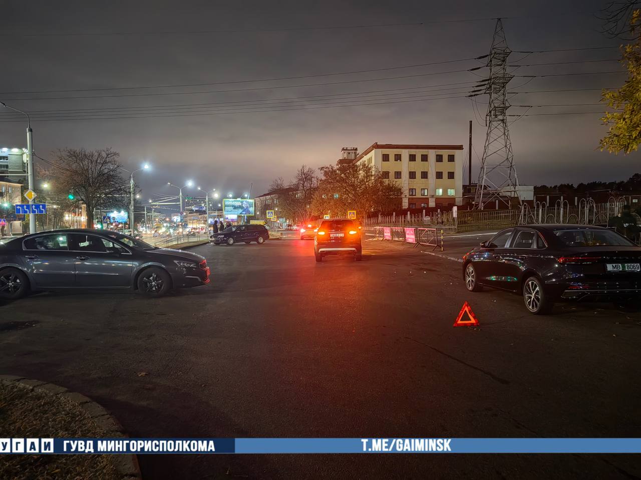 наезд на мальчика в Минске