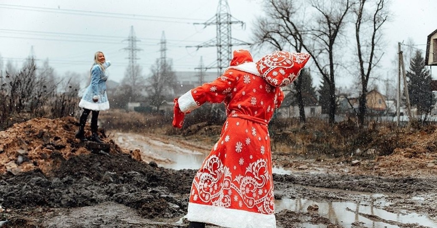 Дед Мороз и теплый декабрь