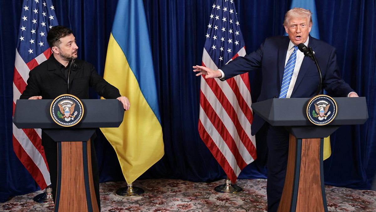 Зеленский и Трамп