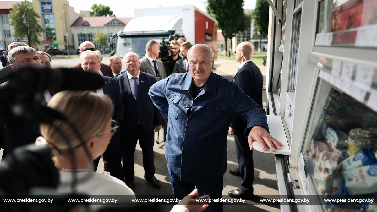 Лукашенко в Минской области Лукашенко в Минской области