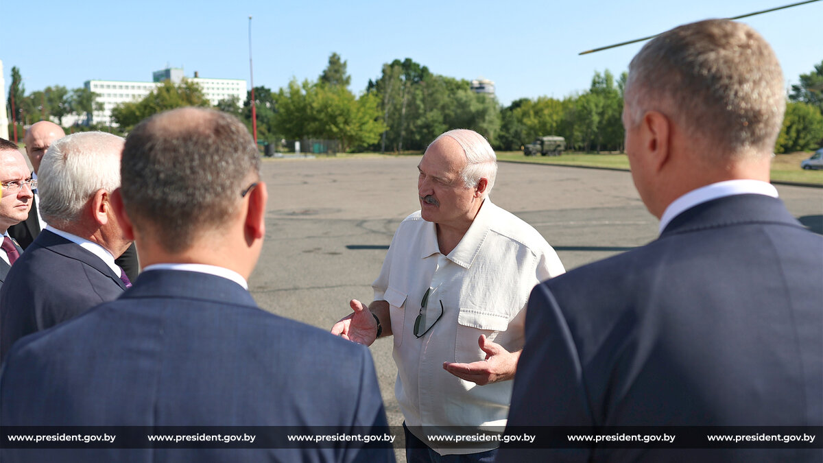Лукашенко на Брестчине