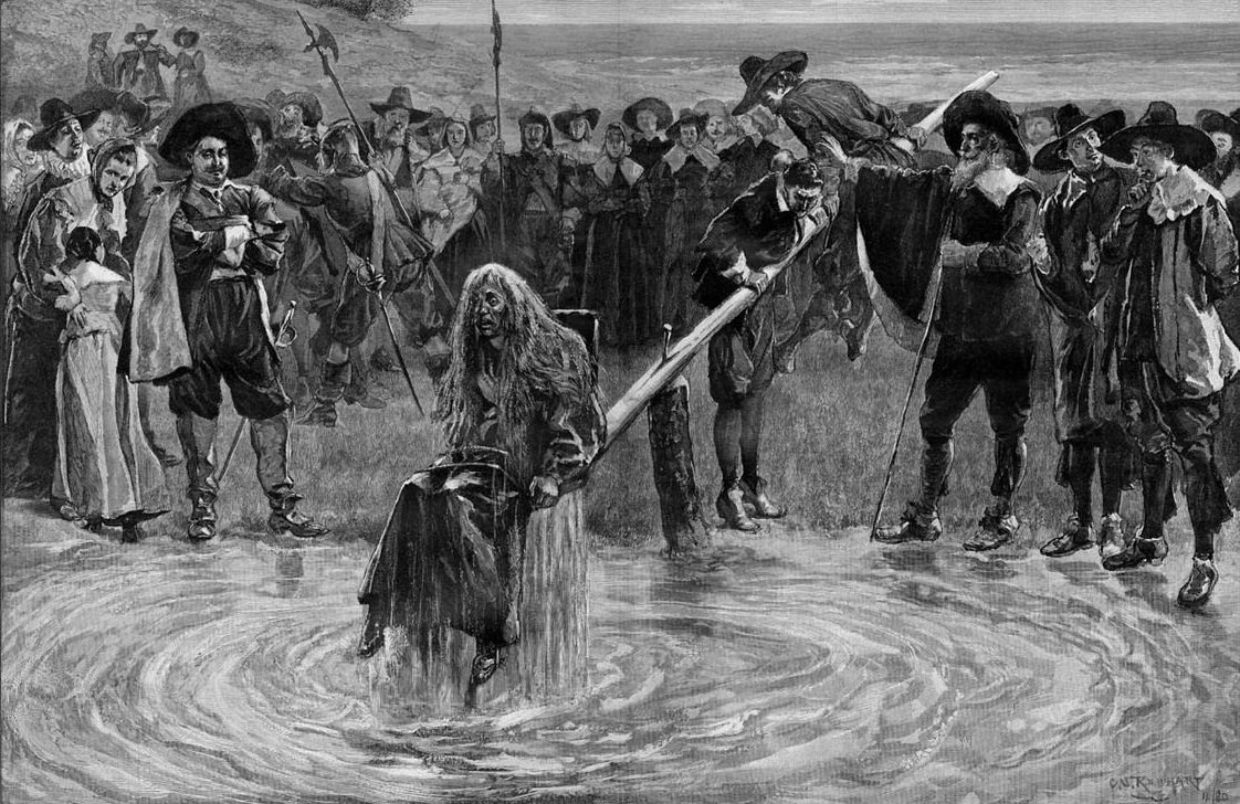 не утонет, значит - ведьма