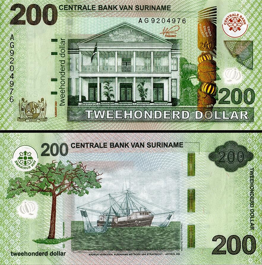 Купюра 200 долларов