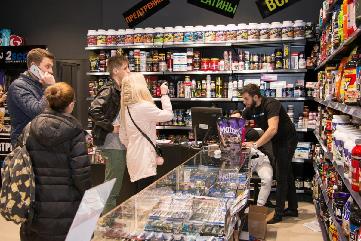 магазин со спортивным питанием