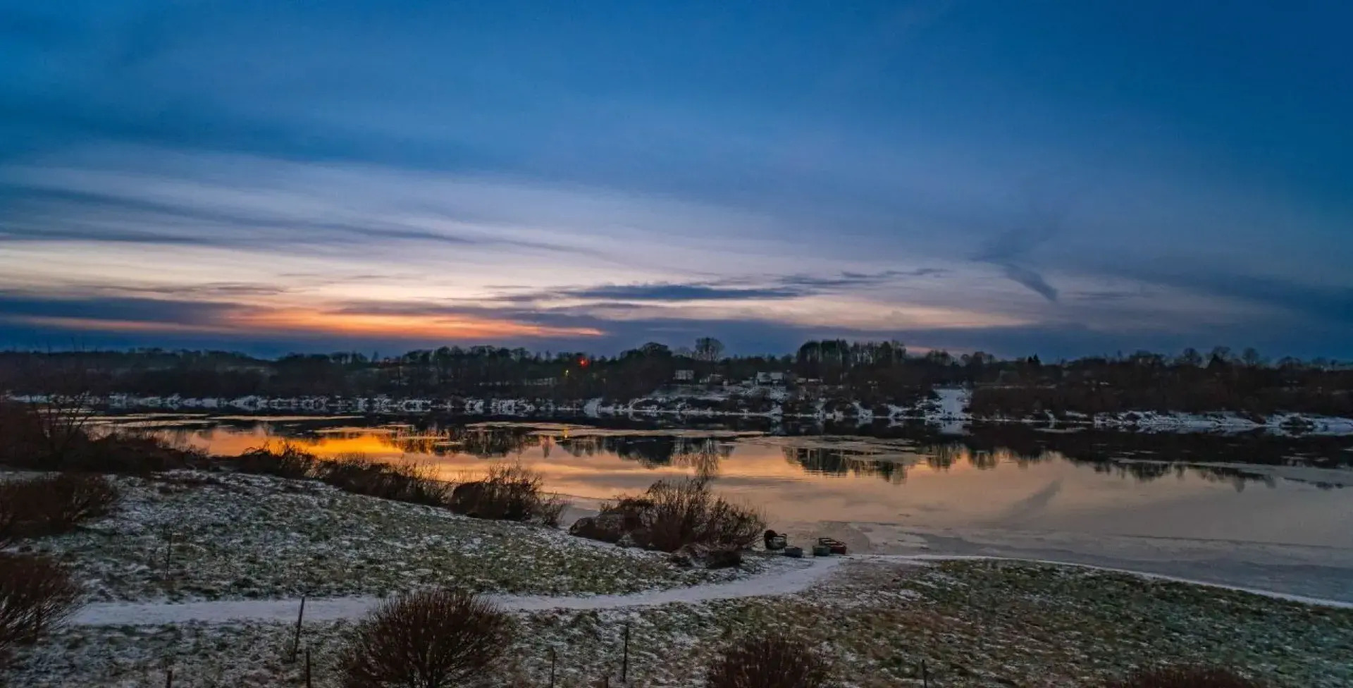 Беларусь утром в декабре