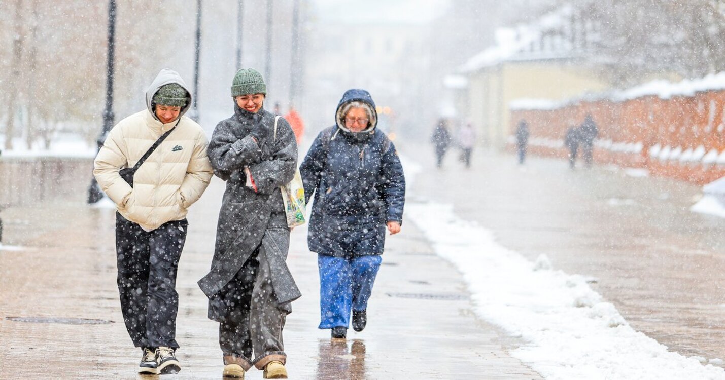 снег и заморозки в апреле