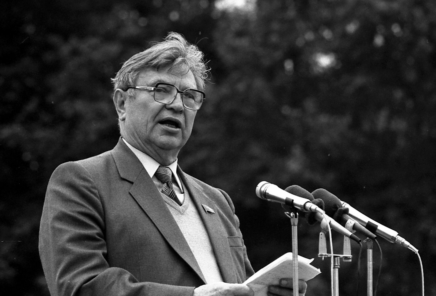 Максим Танк, 1987 год. Фото БЕЛТА Максим Танк, 1987 год. Фото БЕЛТА